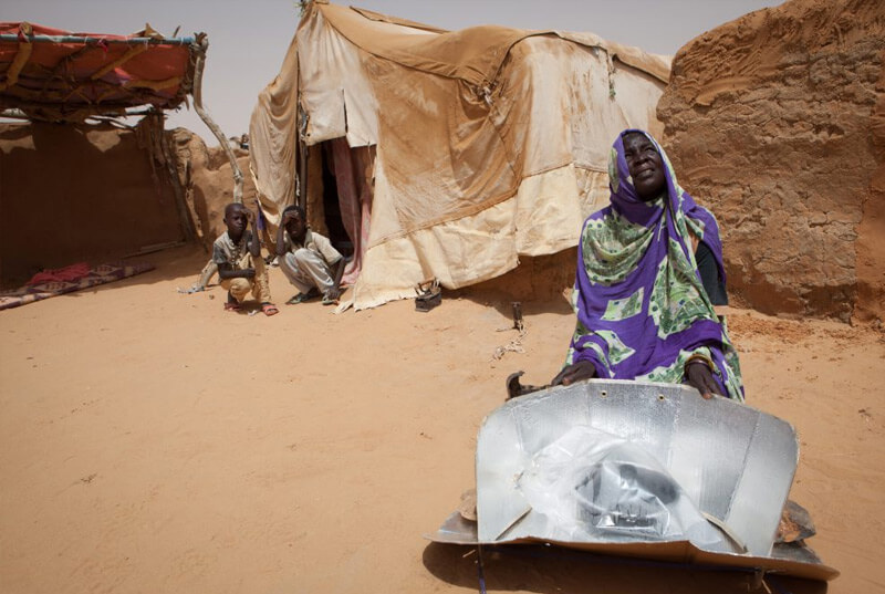 Solar cookers Tsjaad